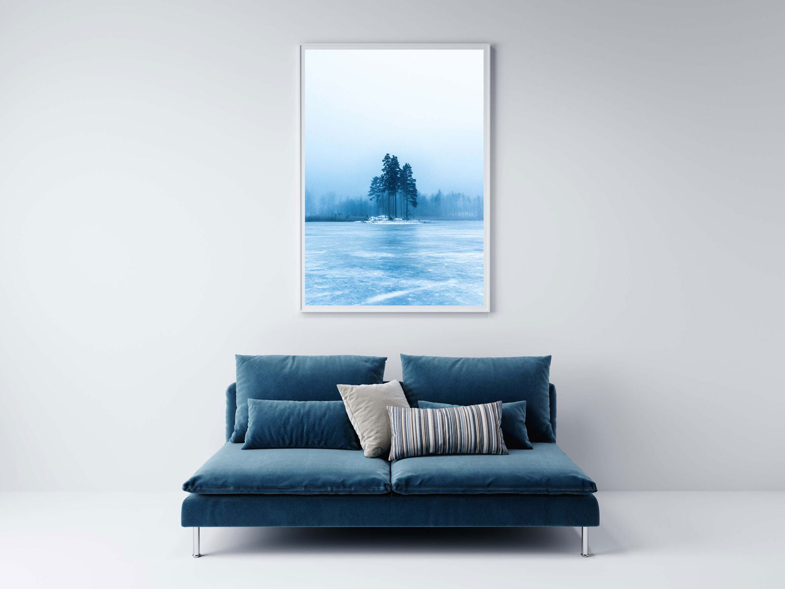 Frozen Lake No 1 Poster - Hakyarts