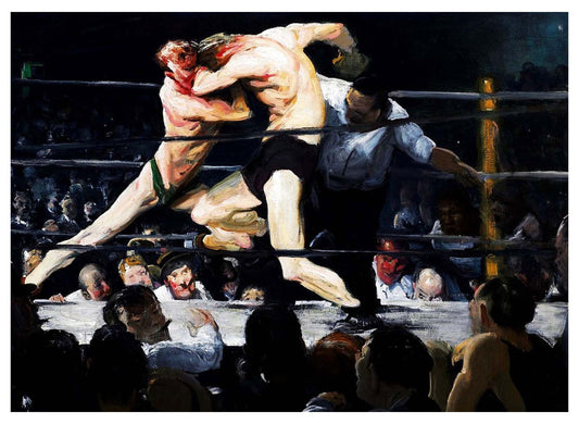 George Bellows - Stag at Sharkey's - Hakyarts