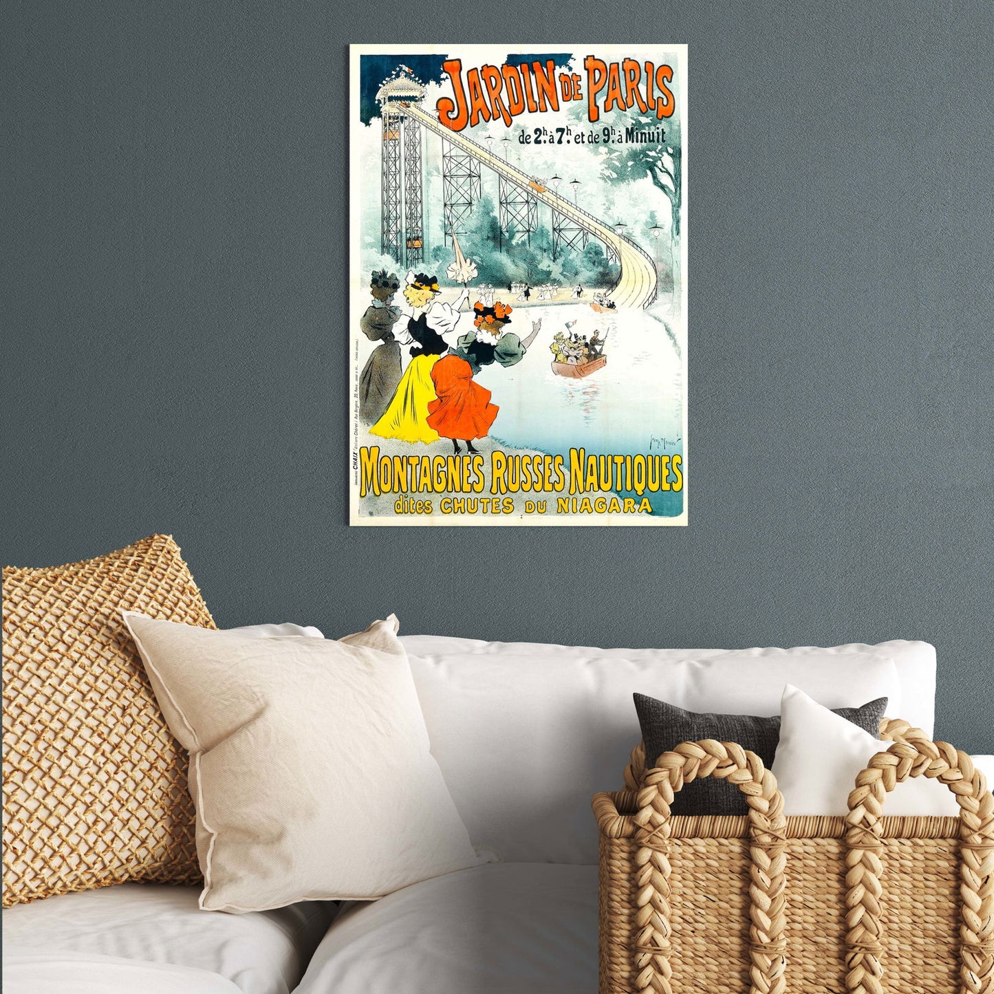 Georges Meunier - Montagnes Russes Poster - Hakyarts