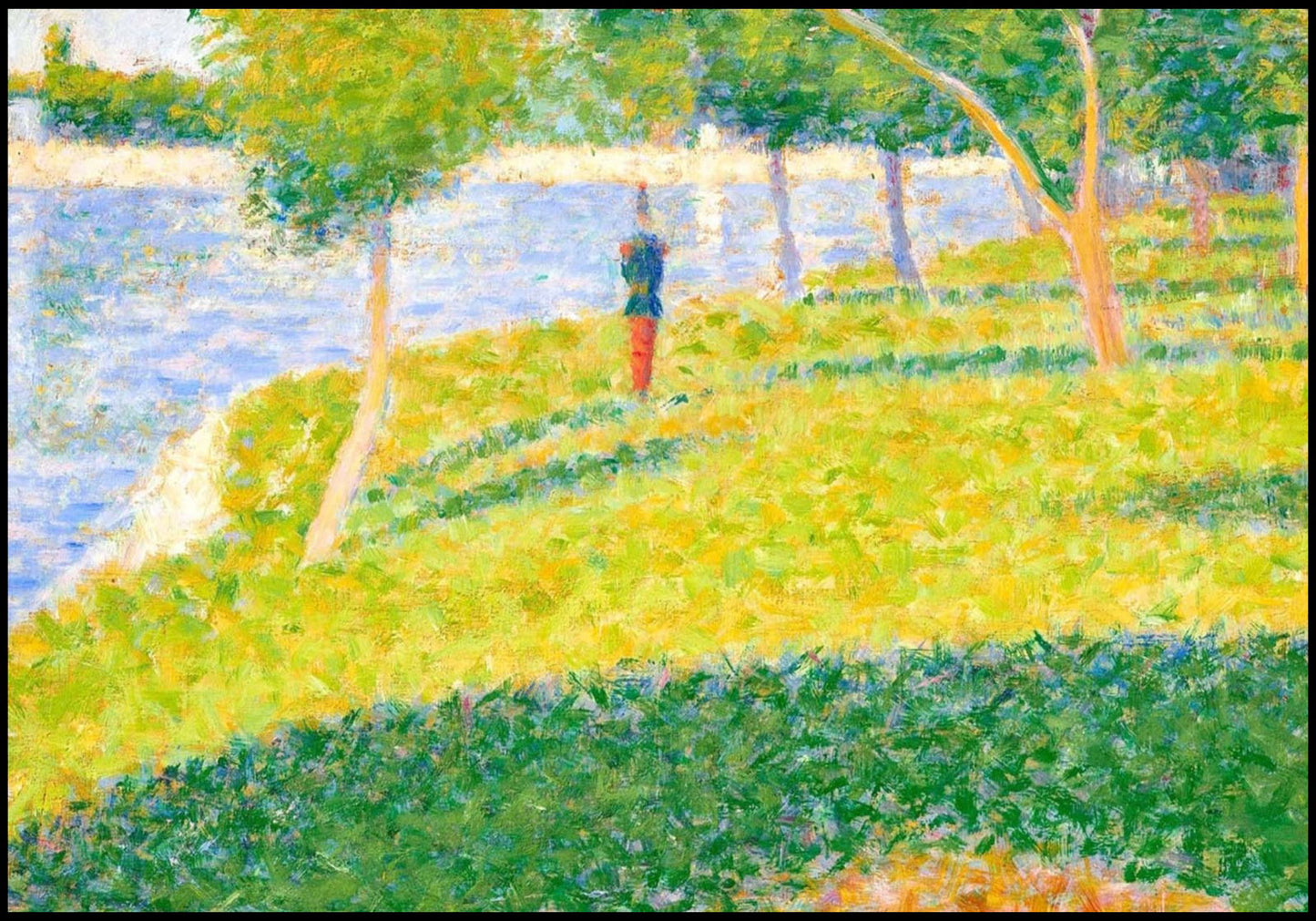 Georges Seurat - Le Saint-Cyrien - Hakyarts