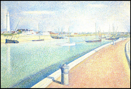 Georges Seurat - The Channel of Gravelines, PetitFortPhilippe - Hakyarts