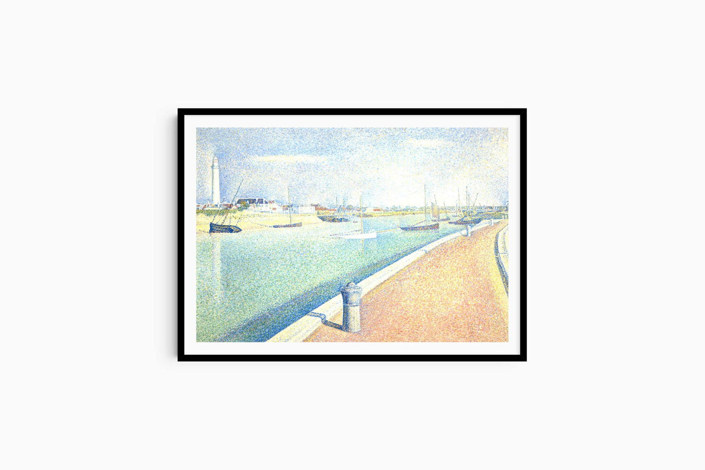 Georges Seurat - The Channel of Gravelines, PetitFortPhilippe - Hakyarts