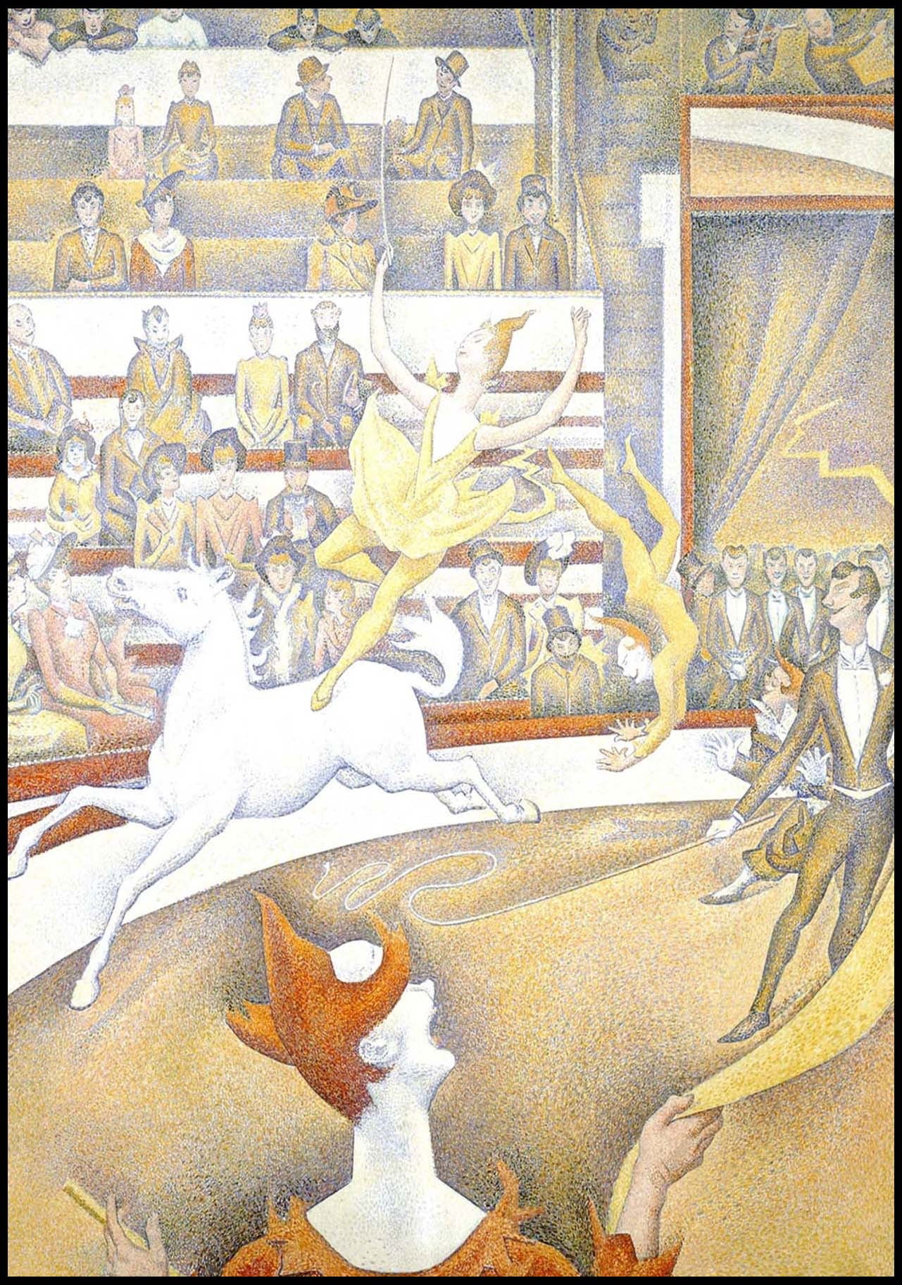 Georges Seurat - The Circus - Hakyarts