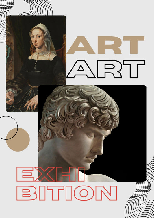 Greek Art Exhibition Poster - Hakyarts