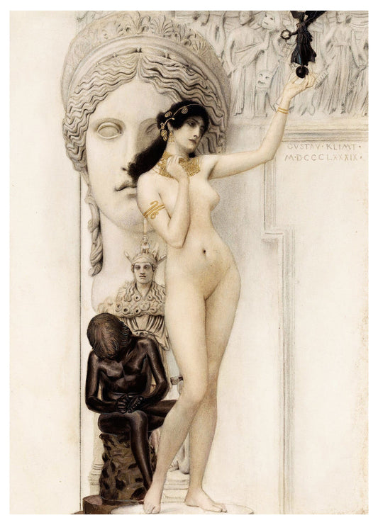 Gustav Klimt - Allegory of Sculpture - Hakyarts