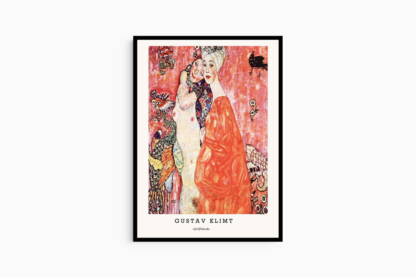 Gustav Klimt - Girlfriends Poster - Hakyarts