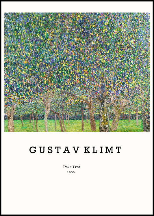 Gustav Klimt - Pear Tree Poster - Hakyarts