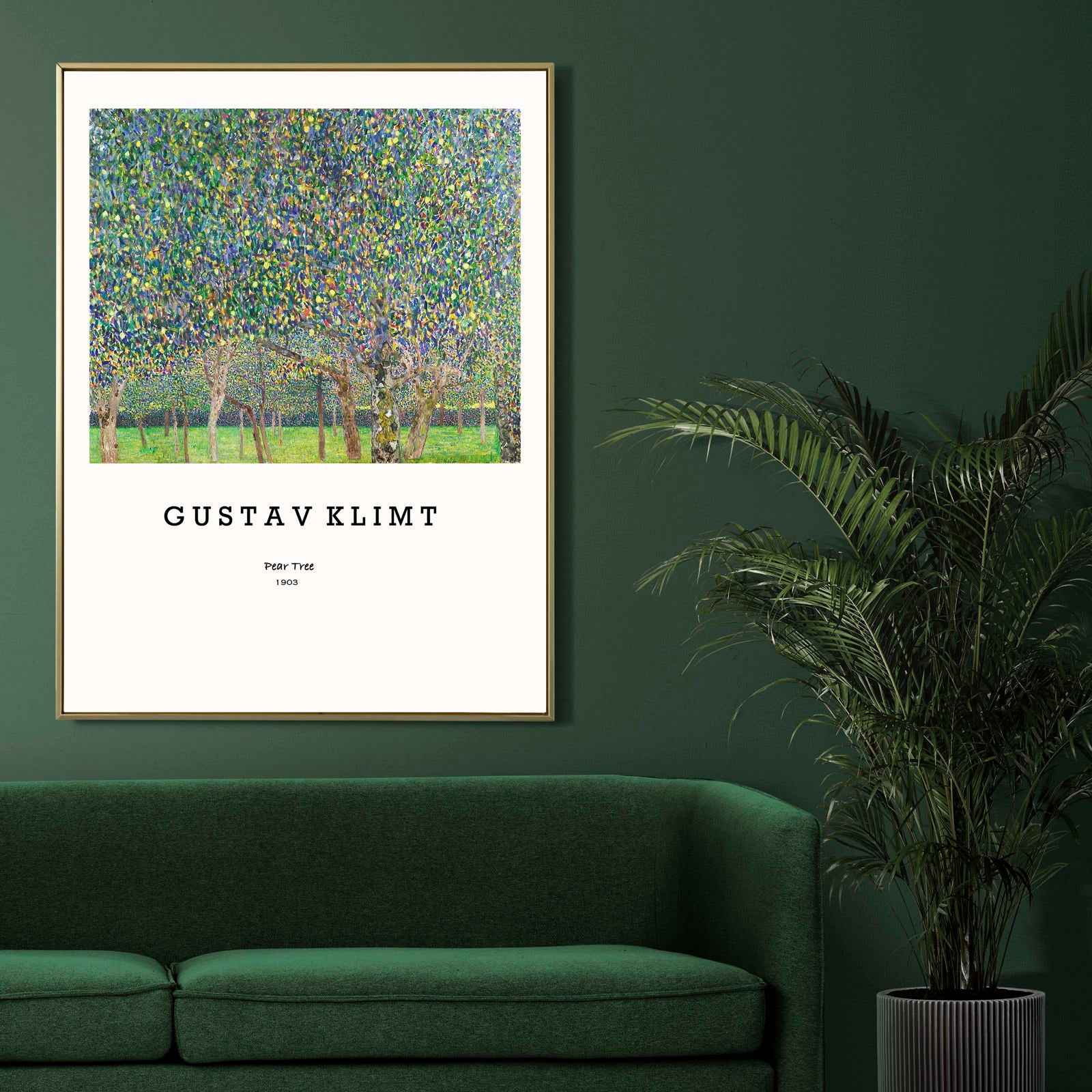 Gustav Klimt - Pear Tree Poster - Hakyarts