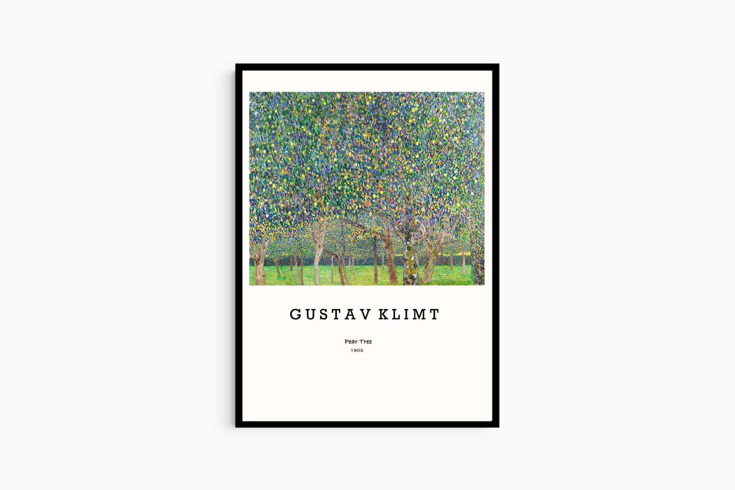 Gustav Klimt - Pear Tree Poster - Hakyarts