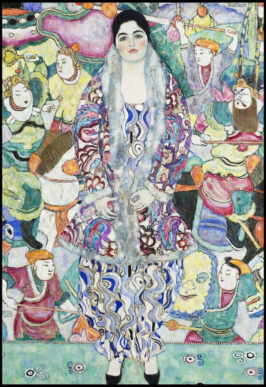 Gustav Klimt - Portrait of Friederike Maria Beer - Hakyarts