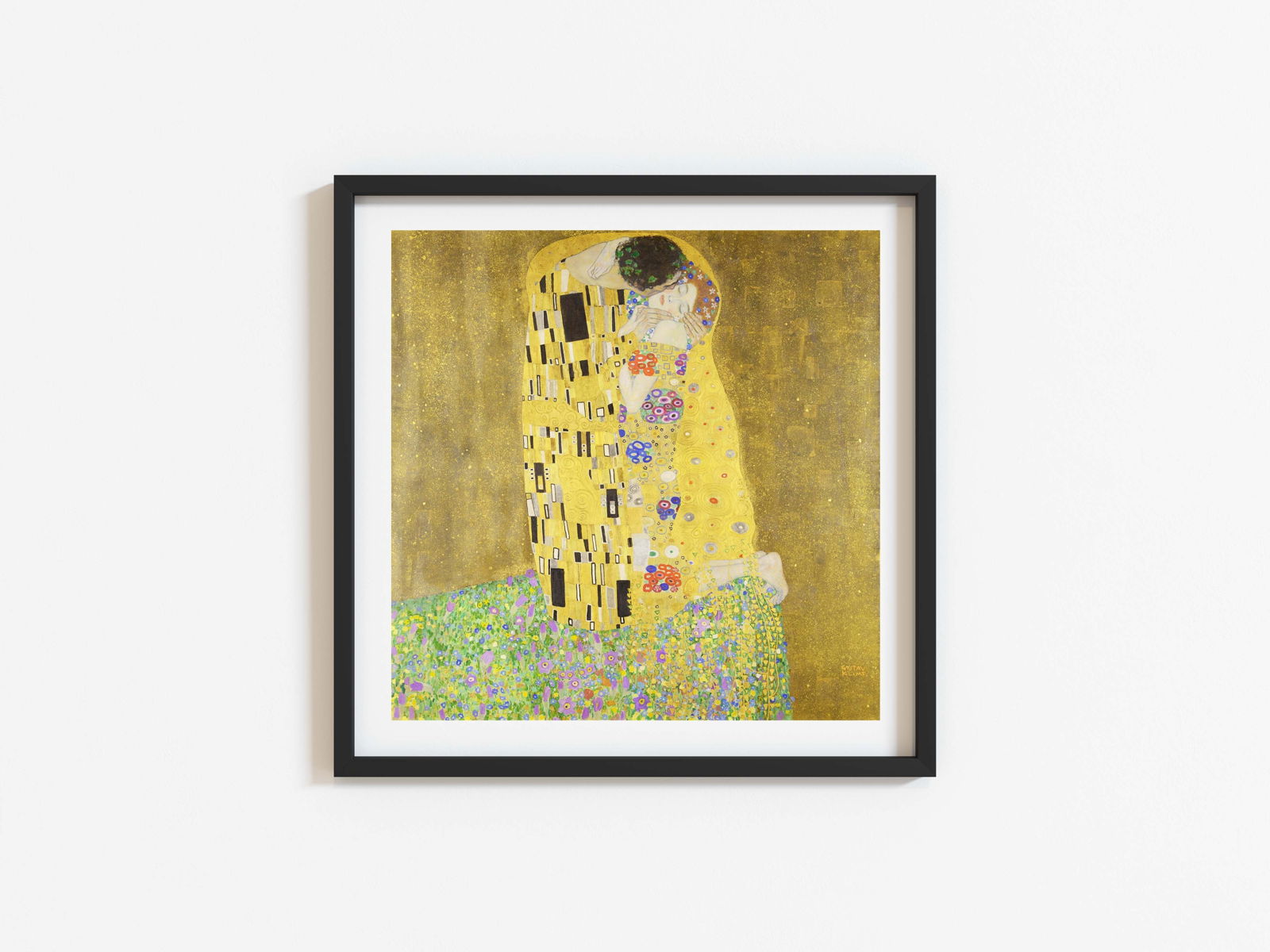 Gustav Klimt - The Kiss - Hakyarts