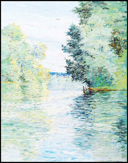 Gustave Caillebotte - Le Petit Bras de la Seine à Argenteuil - Hakyarts