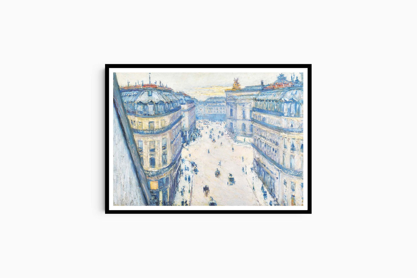 Gustave Caillebotte - Rue Halévy - Hakyarts