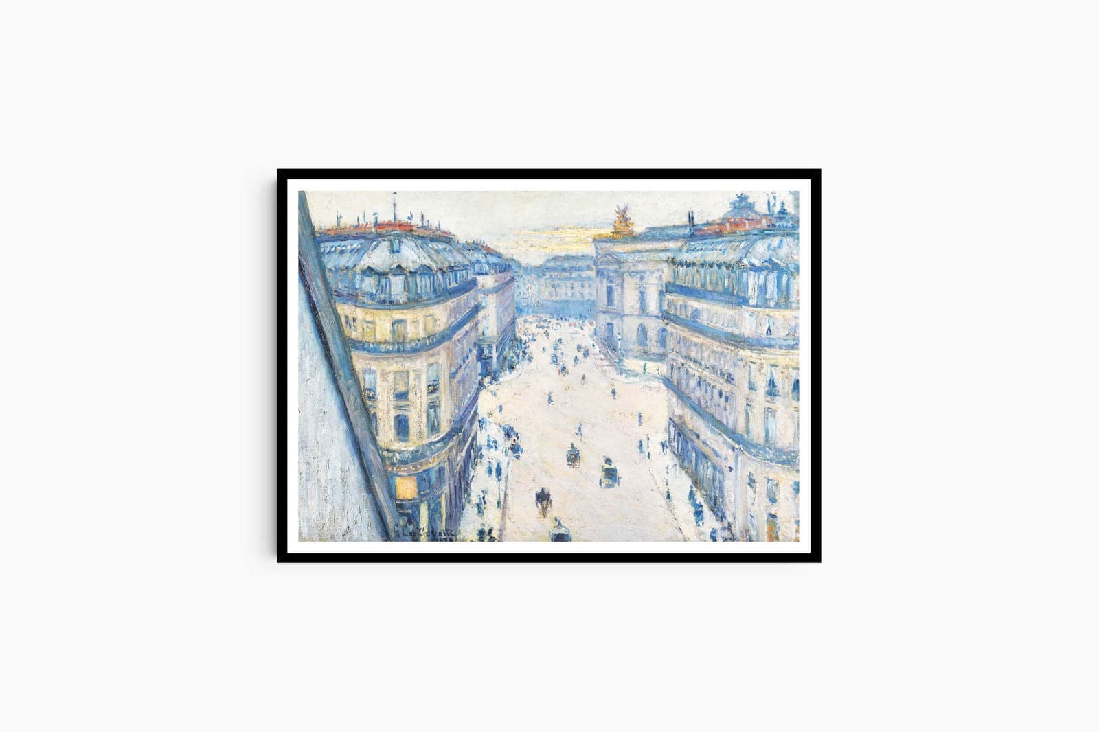 Gustave Caillebotte - Rue Halévy - Hakyarts