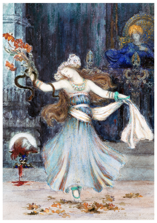 Gustave Moreau - Salomé Dancing Before the Head of St. John the Baptist - Hakyarts