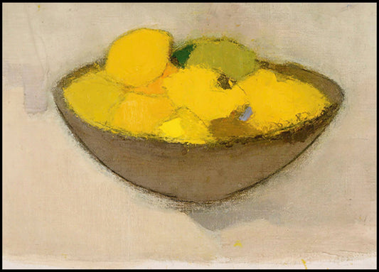 Helene Schjerfbeck - Lemons in a Bowl - Hakyarts