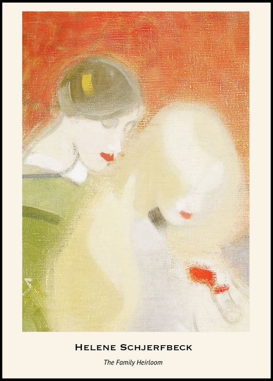 Helene Schjerfbeck - The Family Heirloom Poster - Hakyarts