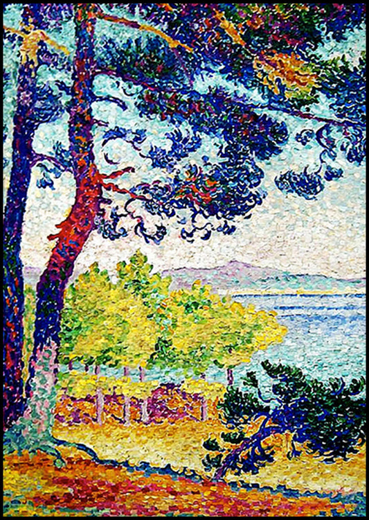 Henri-Edmond Cross - After Afternoon at Pardigon Var - Hakyarts