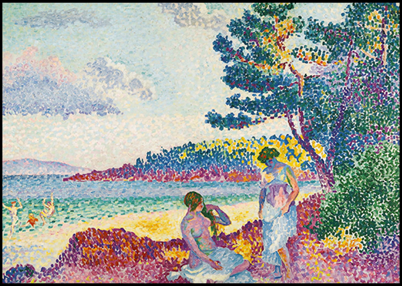 Henri-Edmond Cross - Baigeuses - Hakyarts