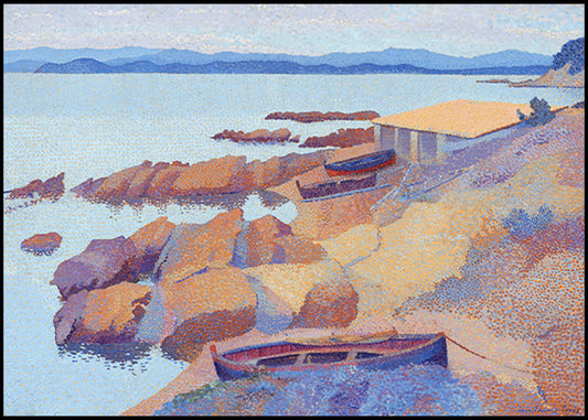 Henri-Edmond Cross - Calanque des Antibois - Hakyarts