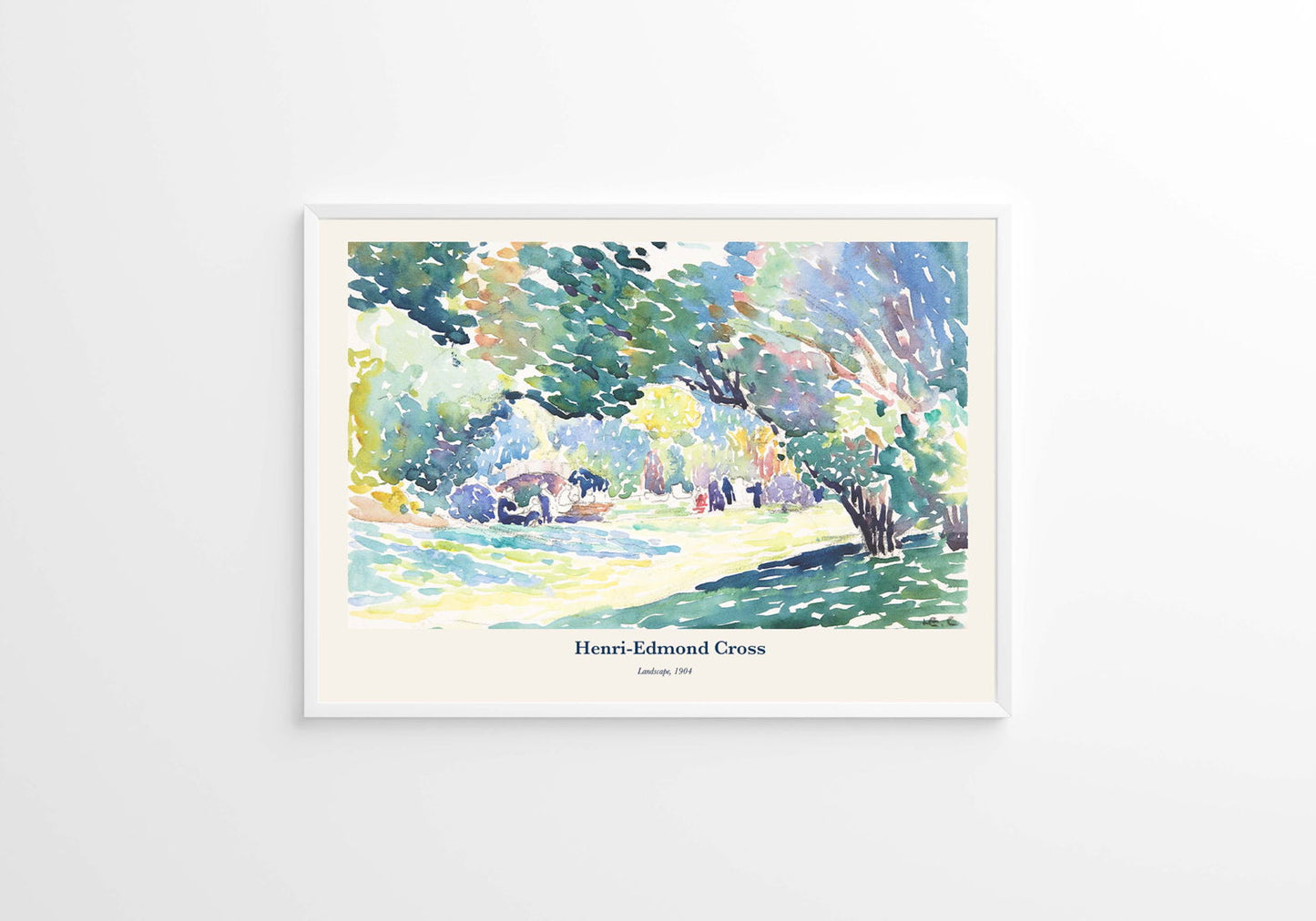 Henri-Edmond Cross - Landscape Poster - Hakyarts