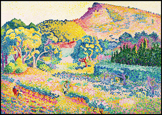 Henri-Edmond Cross - Paysage Avec Le Cap Nègre - Hakyarts