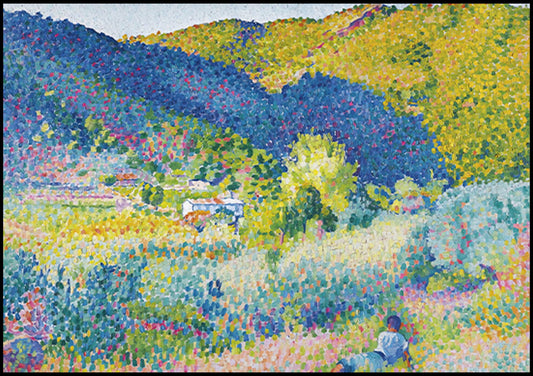 Henri-Edmond Cross - Paysage De La Chaîne Des Maures - Hakyarts