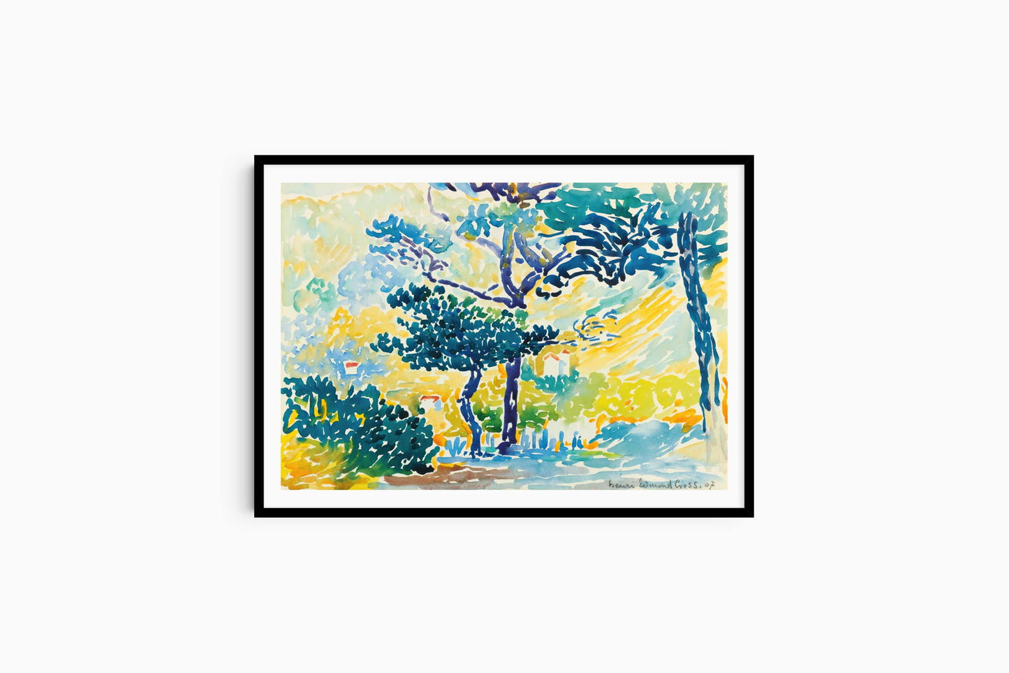 Henri-Edmond Cross - Paysage Provençal - Hakyarts