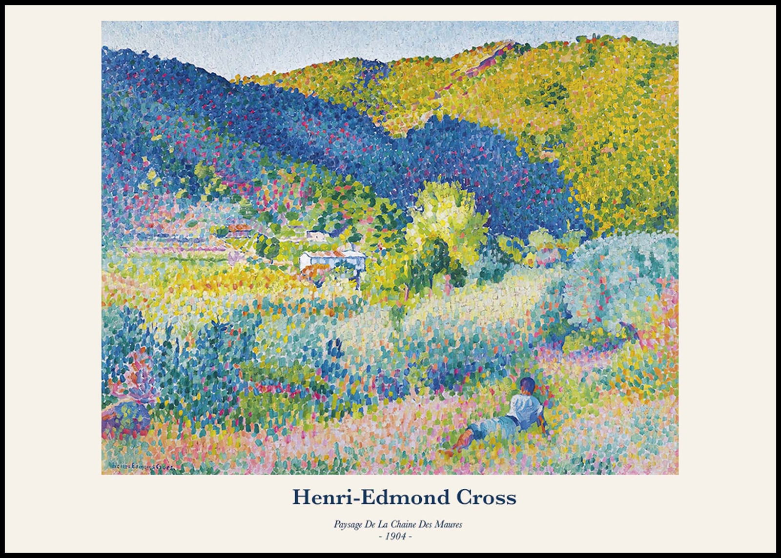 Henri-Edmond Cross - Paysage de la Chaîne des Maures - Hakyarts