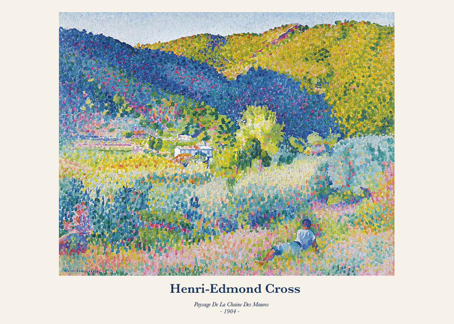 Henri-Edmond Cross - Paysage de la Chaîne des Maures - Hakyarts