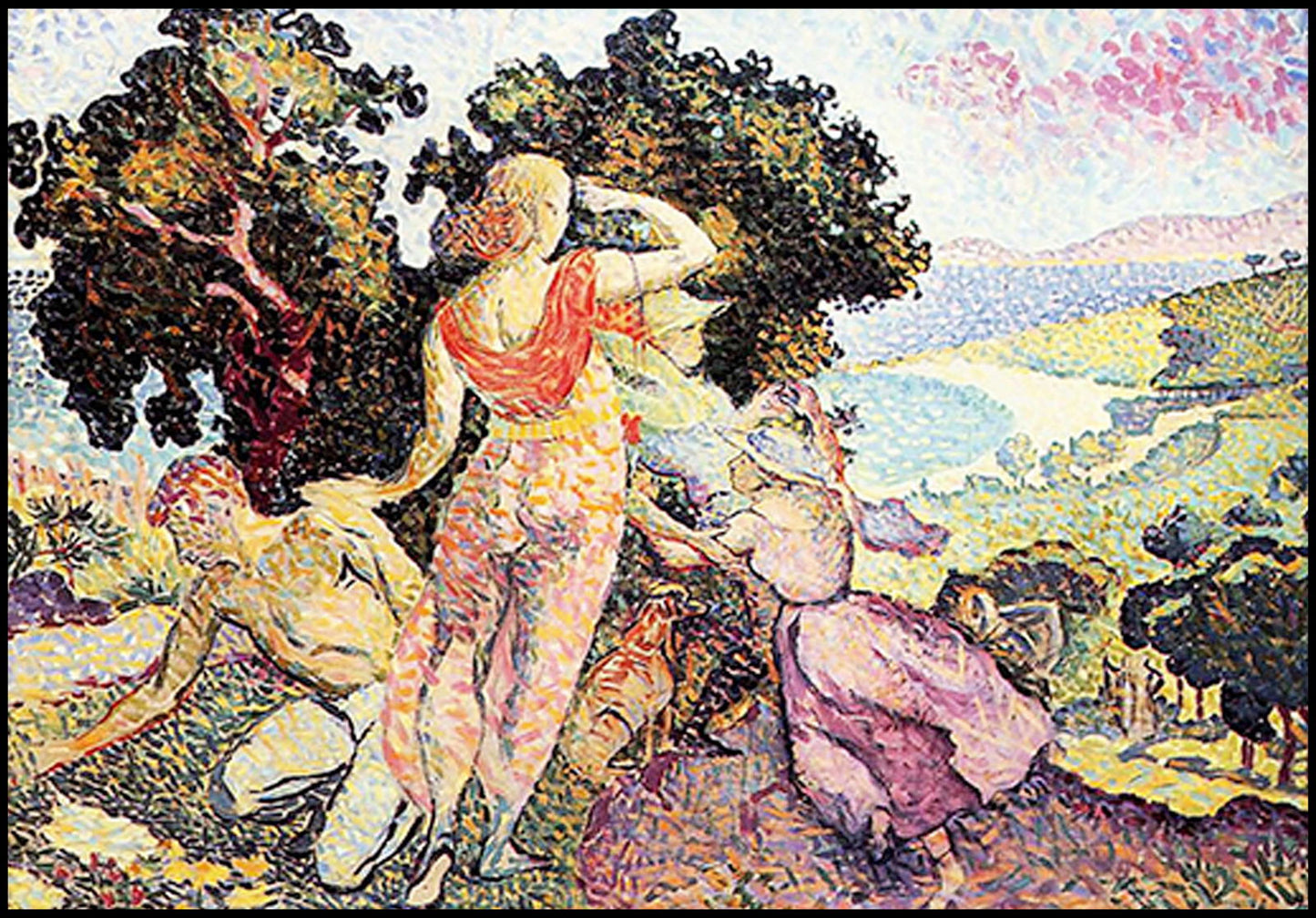 Henri-Edmond Cross - The Excursionists - Hakyarts