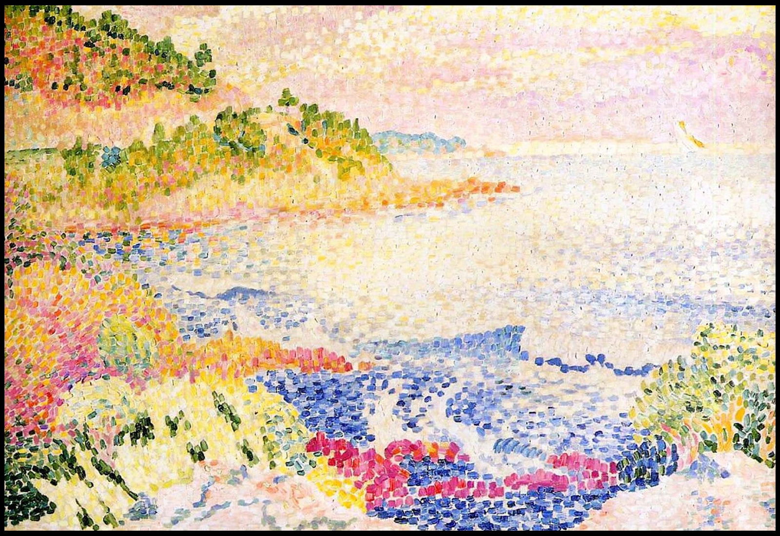 Henri-Edmond Cross - The Maures - Hakyarts