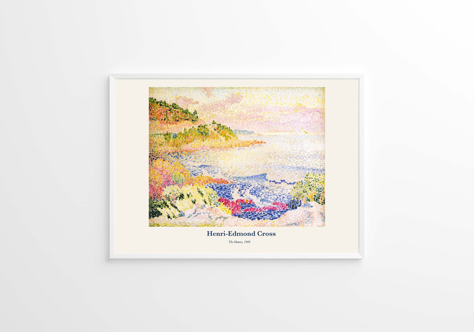 Henri-Edmond Cross - The Maures Poster - Hakyarts