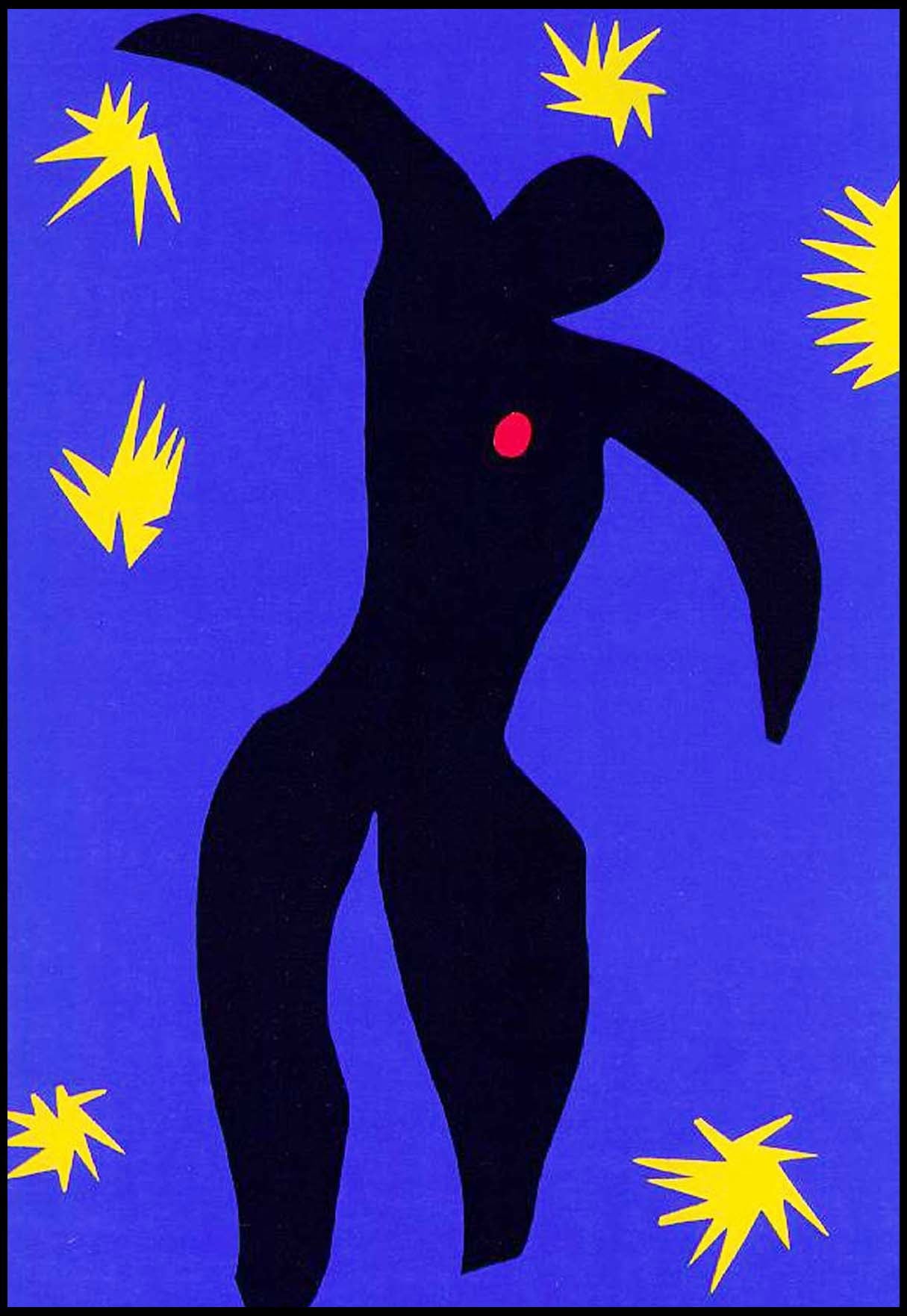 Henri Matisse - Icarus - Hakyarts