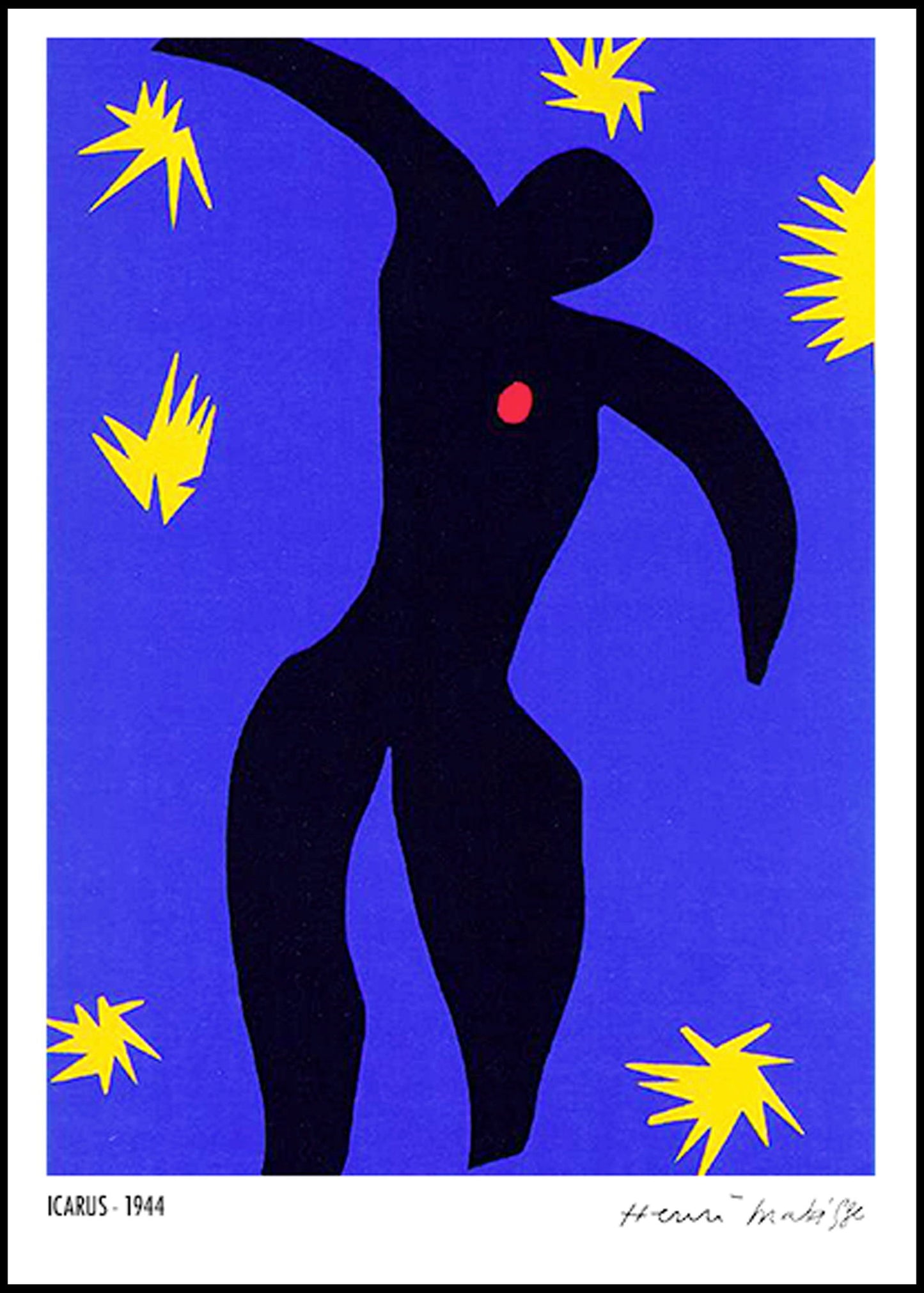 Henri Matisse - Icarus Poster - Hakyarts