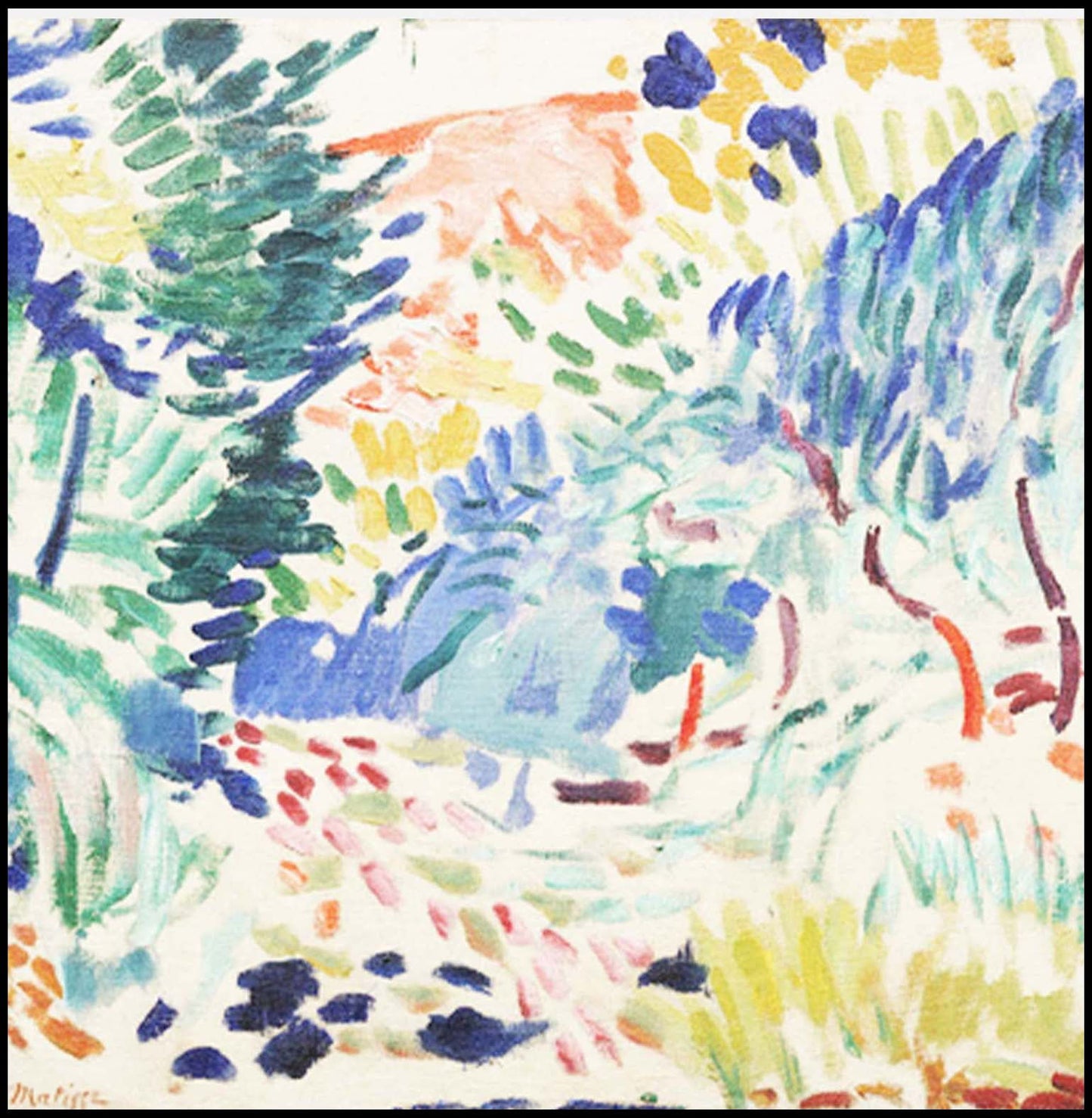 Henri Matisse  - Landscape at Collioure - Hakyarts