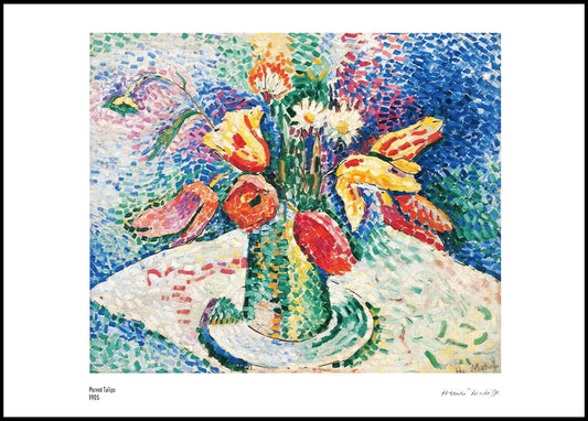 Henri Matisse - Parrot Tulips II Poster - Hakyarts