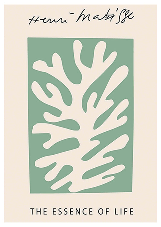 Henri Matisse The Essence of Life Exhibition Poster No2 - Hakyarts