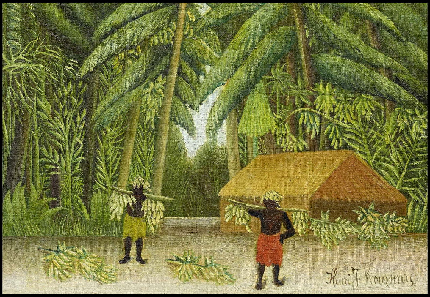 Henri Rousseau - Banana Harvest - Hakyarts