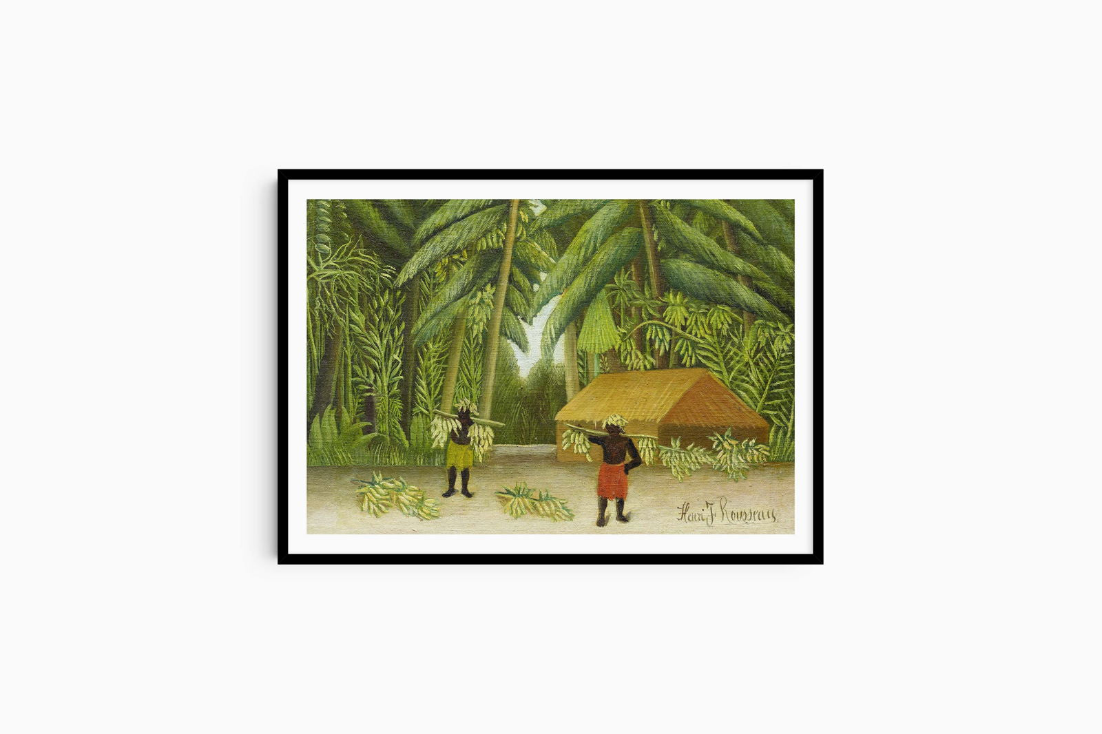 Henri Rousseau - Banana Harvest - Hakyarts