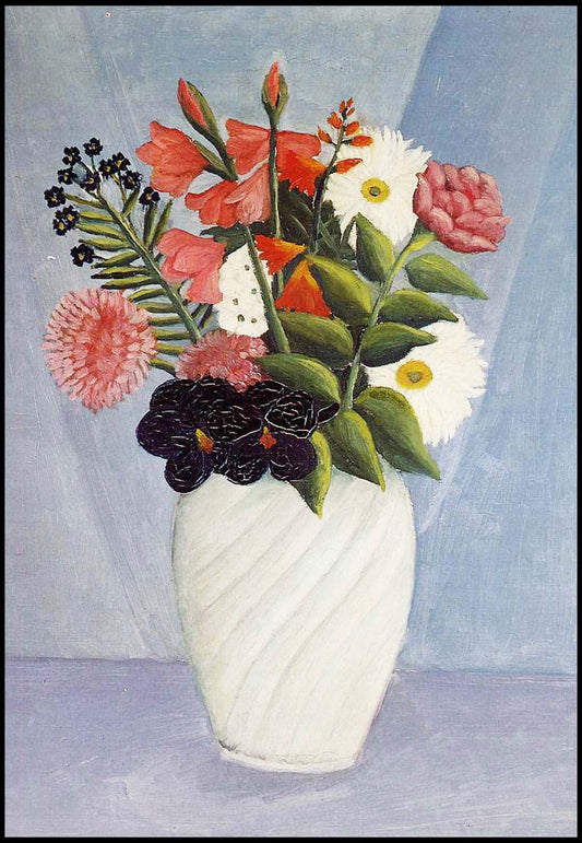 Henri Rousseau - Bouquet of Flowers - Hakyarts