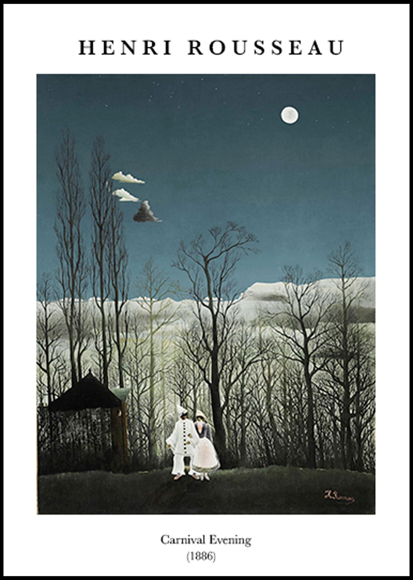 Henri Rousseau - Carnival Evening Poster - Hakyarts