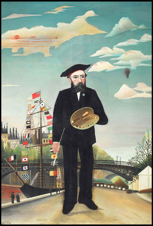 Henri Rousseau - Myself 'Portrait' - Hakyarts