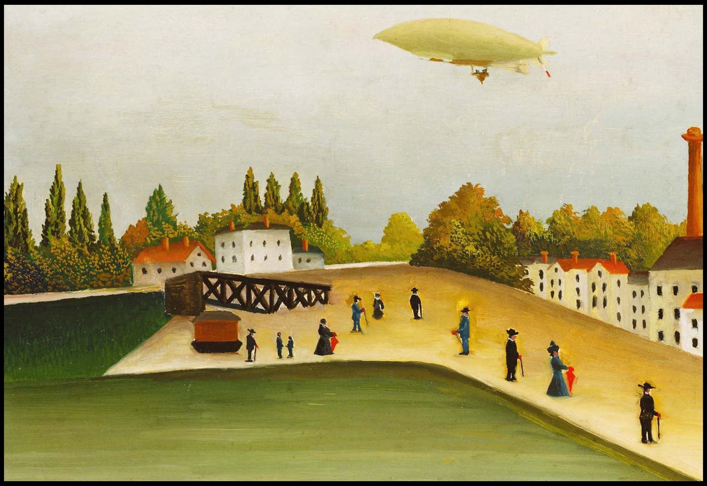 Henri Rousseau - Quai d'Ivry - Hakyarts