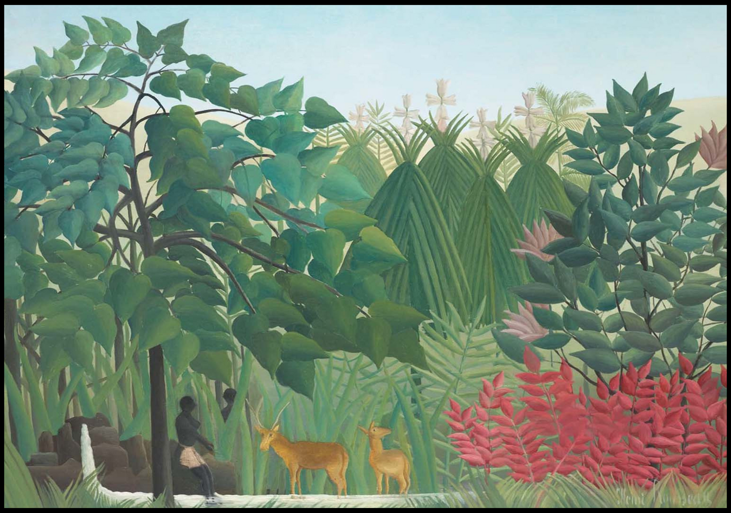 Henri Rousseau - The Waterfall - Hakyarts