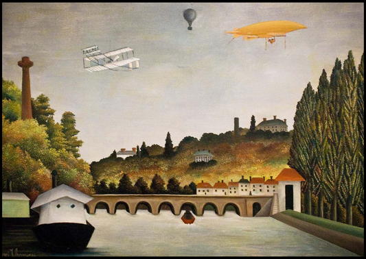 Henri Rousseau - Vue de Pont de Sèvres - Hakyarts