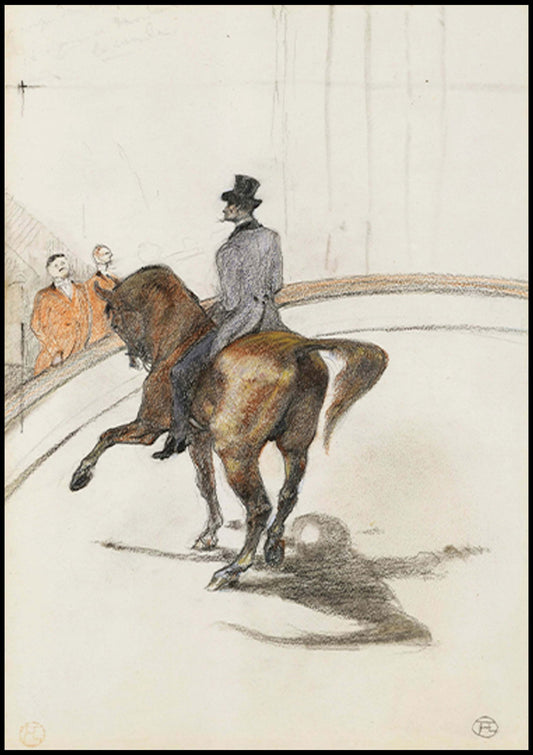 Henri de Toulouse-Lautrec - At The Circus the Spanish Walk - Hakyarts