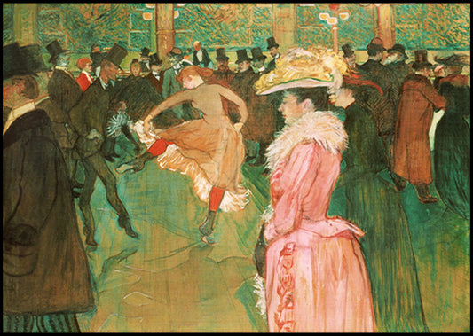 Henri de Toulouse-Lautrec - At the Moulin Rouge - Hakyarts