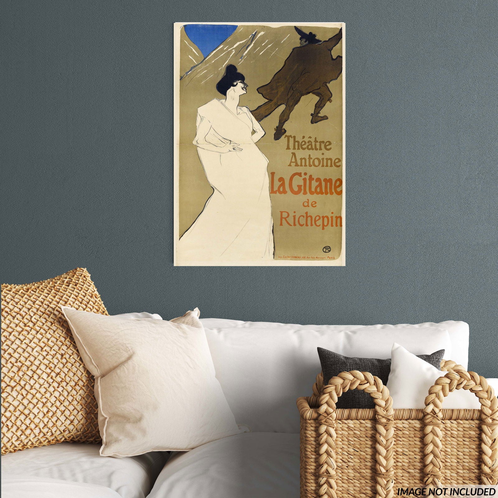 Henri de Toulouse-Lautrec - La Gitane Poster - Hakyarts