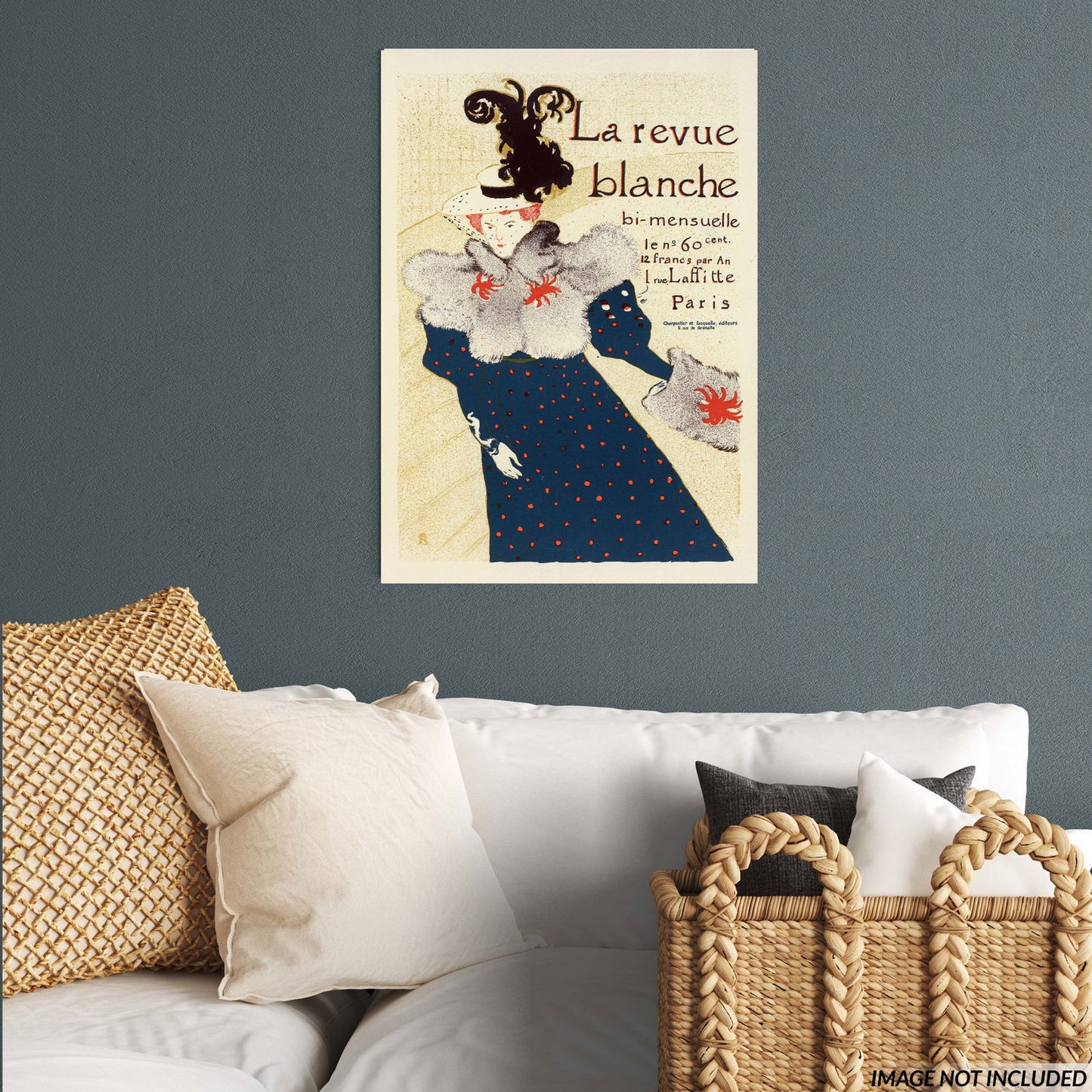 Henri de Toulouse-Lautrec - Revue Blanche Poster - Hakyarts